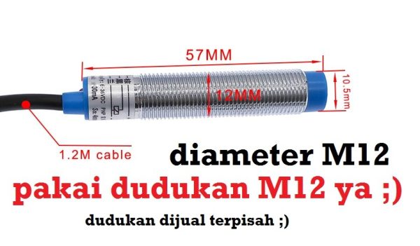 Induktif Proximity Sensor LJ12A3-4-Z DX NC - Image 2