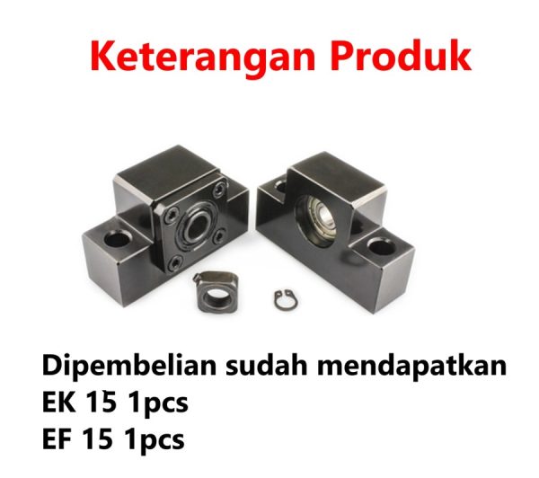 EK EF 15 End Support Ballscrew - Image 3