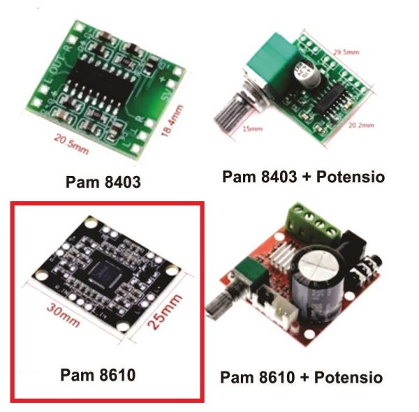 Amplifier 12V PAM8610 - Image 4