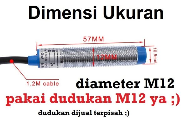 Induktif Proximity Sensor LJ12A3-4-Z EX NO - Image 2