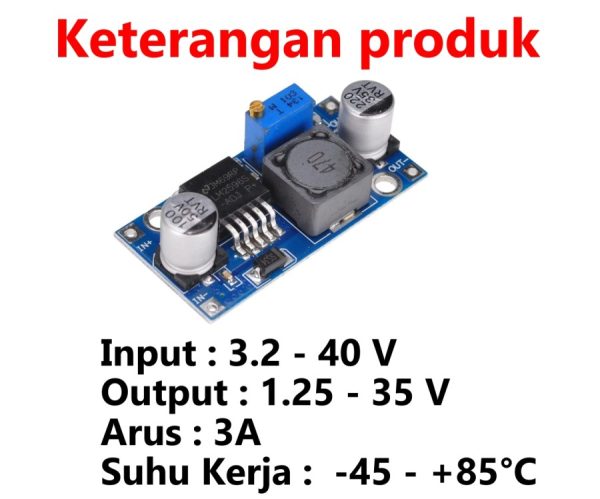 Step Down 3A LM2596 Module DC - Image 3