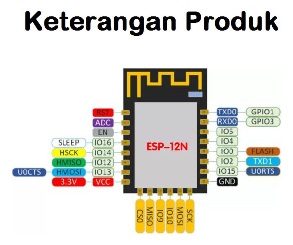 ESP8266 ESP 12-F ESP12F - Image 3