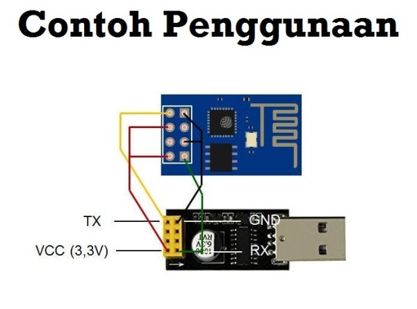 Adapter CH340 ESP 01 Module - Image 4
