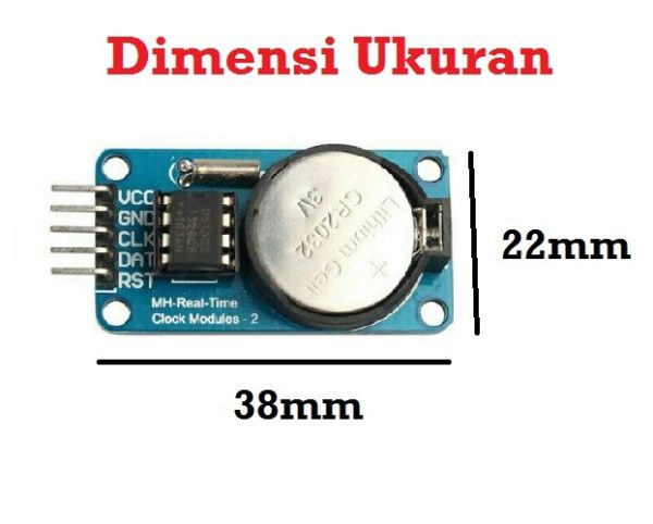 RTC Module DS3231 - Baterai - Image 3