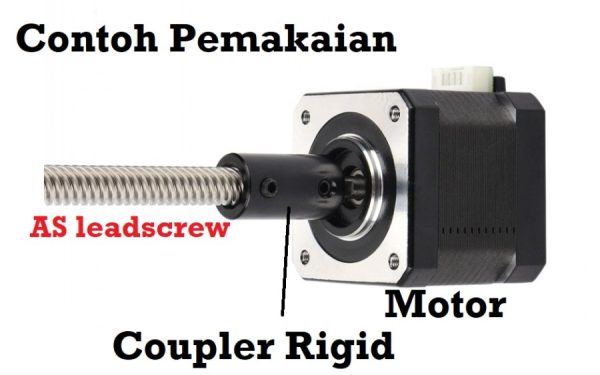 Coupler Rigid D18L25 - 10x10 - Image 2