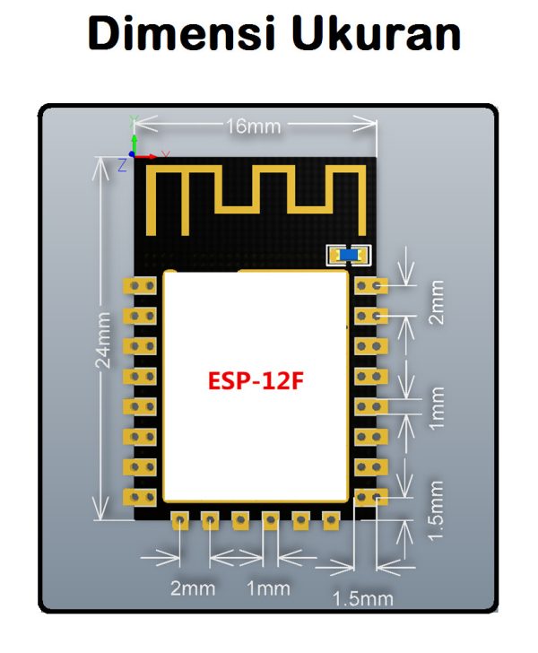 ESP8266 ESP 12-F ESP12F - Image 2