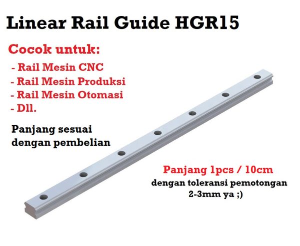 Linear Guide Rail HGR15 - Image 3