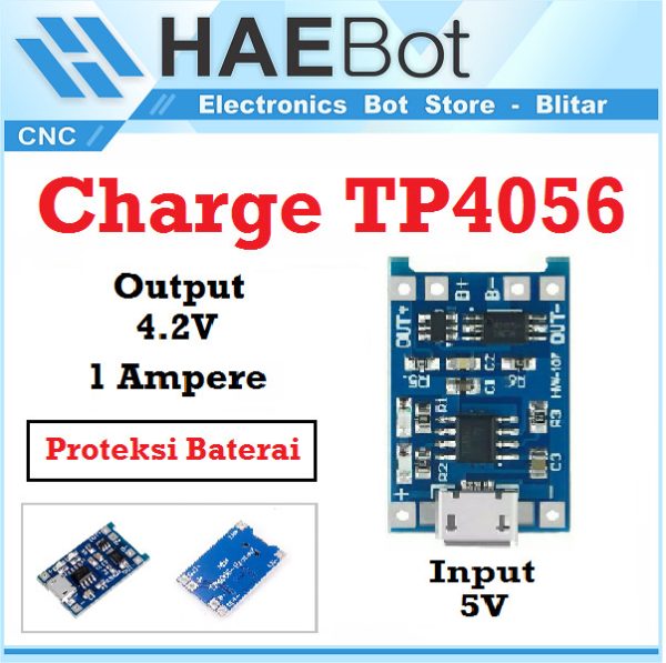 Charger TP4056 Module Aman Terproteks