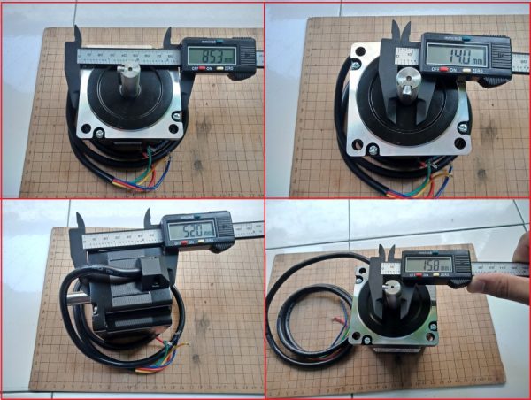 Stepper Nema 34 86HS65-3004A14-B35 - Image 4