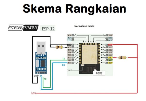 ESP8266 ESP 12-F ESP12F - Image 4