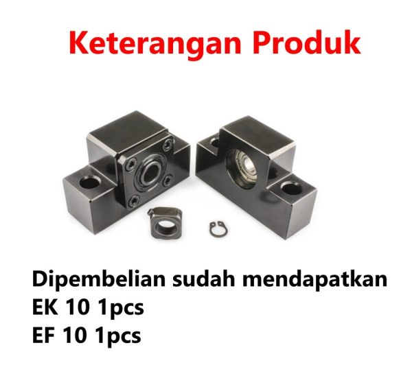 EK EF 10 End Support Ballscrew - Image 2