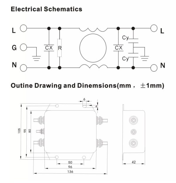 Emi Filter 30A - Image 3