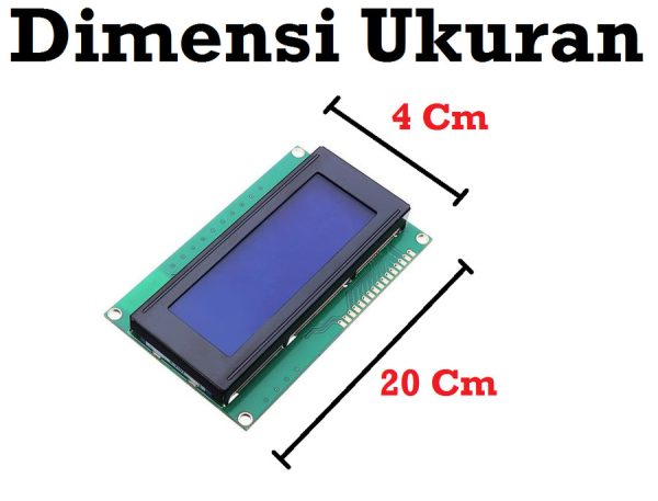 LCD Module 2004 20x4 - Biru - Image 4