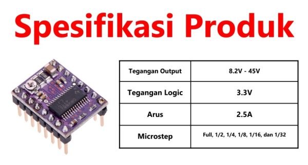 Module Motor Driver DRV8825 - Image 2