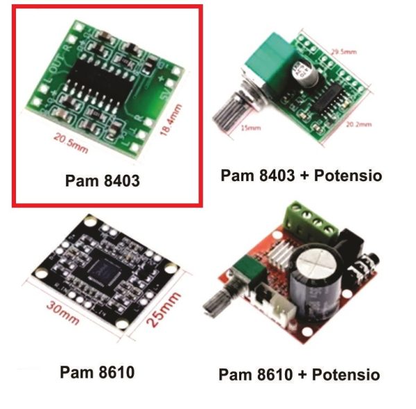 Amplifier 5V PAM8403 Mini - Image 4