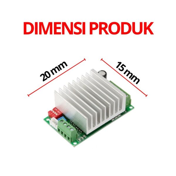 Motor Driver TB6600HQ 4.5A Heatsink Putih - Image 2