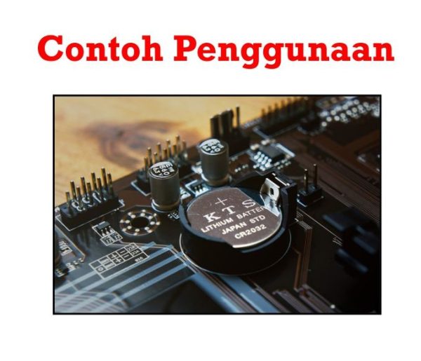 Socket Slot Baterai Kancing CR2032 - Image 5