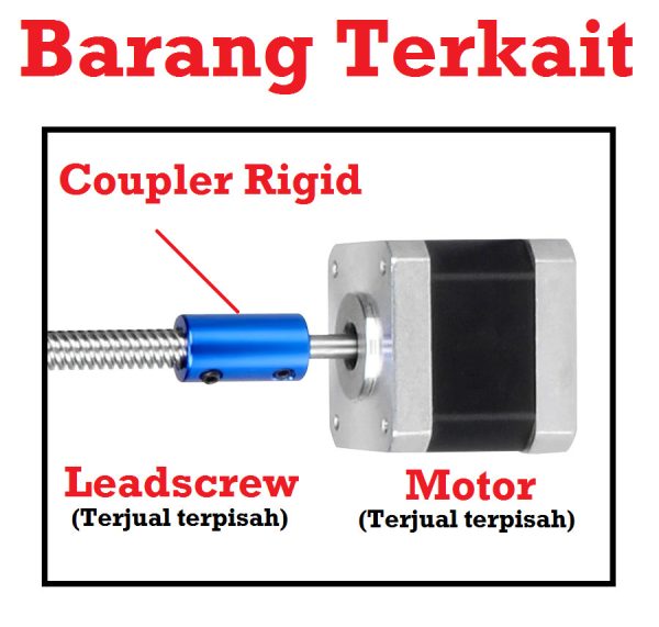 Coupler Rigid D14L25 8x8 - Biru - Image 5