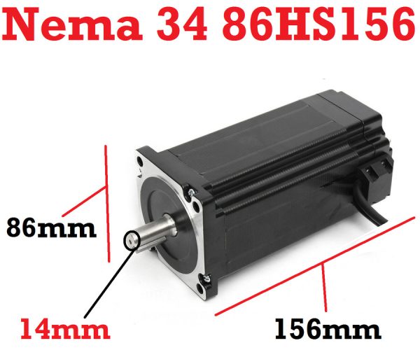 Stepper Nema 34 86HS156-5504A14-B35 - Image 2