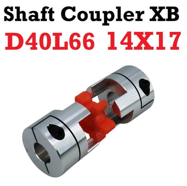 Shaft Coupler XB D40 L66 14 x 17 - Image 2