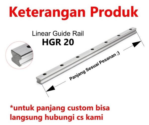 HIWIN - Linear Guide HGR20 - Image 2