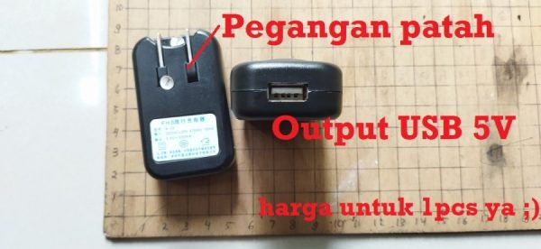 Adaptor Charger 5V 300mA USB Mini - Bekas - Image 3