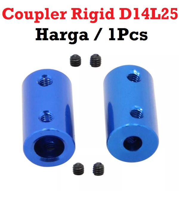 Coupler Rigid D14L25 7x8 - Biru - Image 3