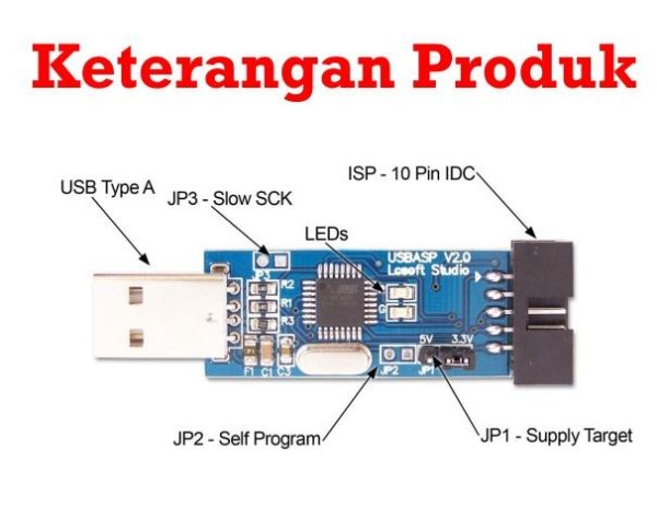 USBASP Atmega8 AVR - Image 3