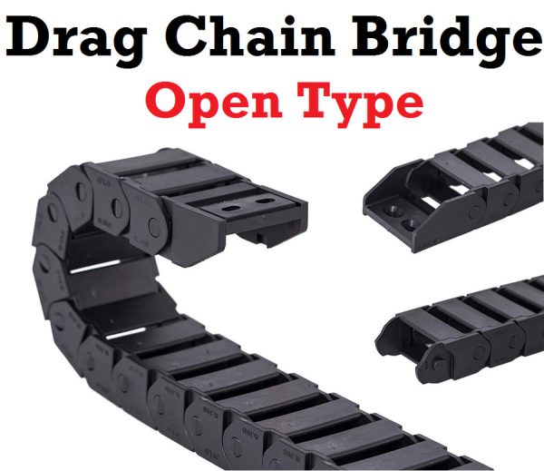 Kabel Drag Chain Bridge Open 18x35 1000mm - Image 2