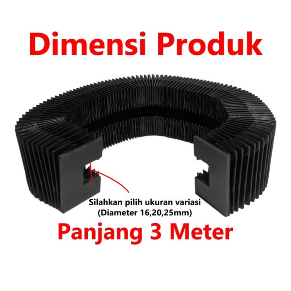 Dust Cover Rail SBR - 3 Meter - Image 2