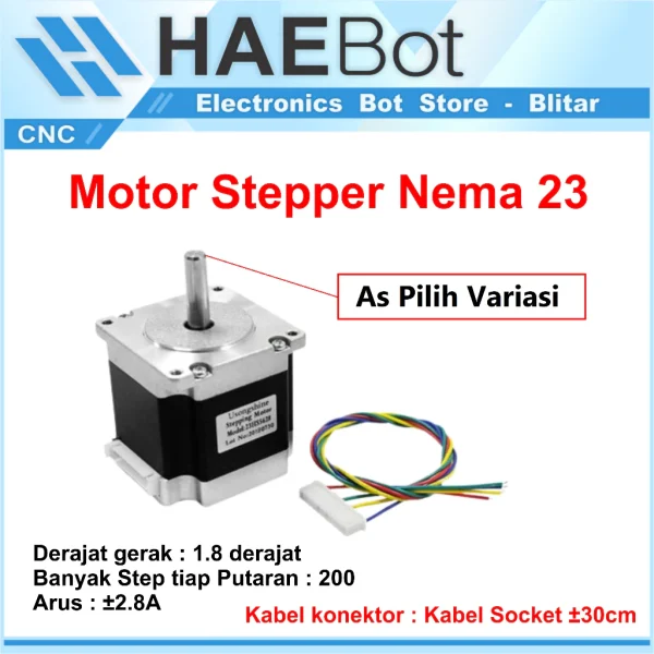 Motor Stepper Nema 23HS5628 Usongshine