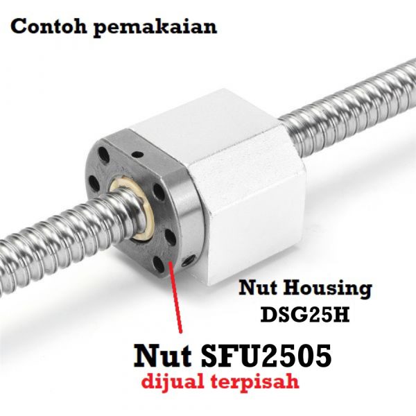 Nut Housing SFU2505 DSG25H - Image 4
