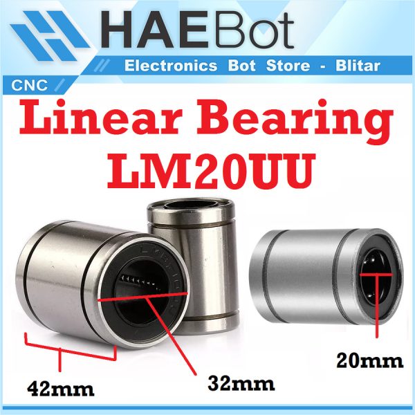 Linear Motion LM20UU ID20 20mm