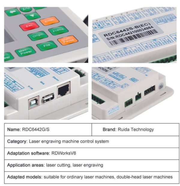 DSP Controller RUIDA RDC6442S - Image 3