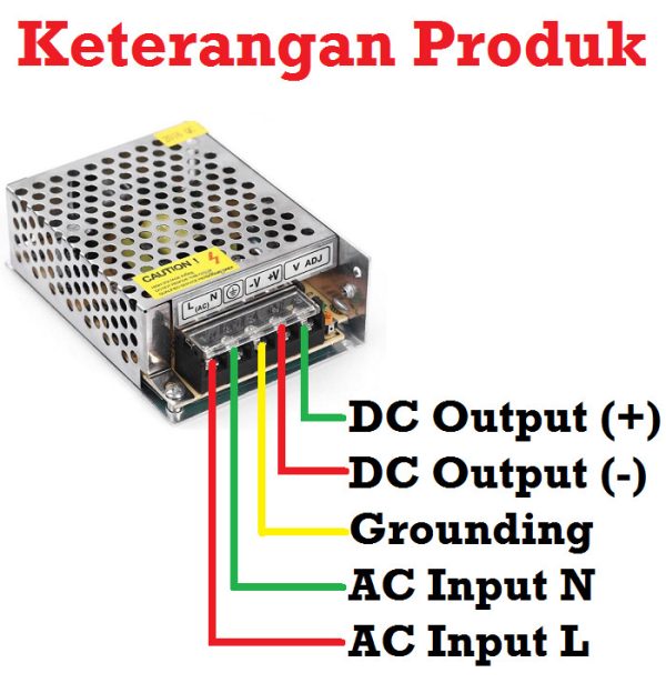 Power Supply PSU Jaring 5V 10A - Image 3