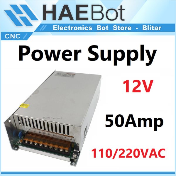 Power Supply PSU 12V 50A - Biasa