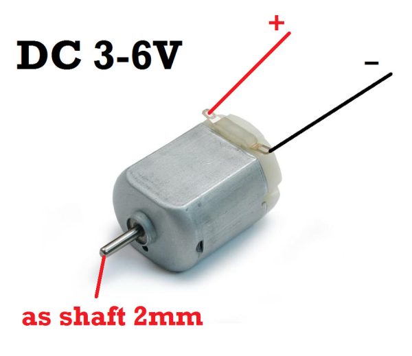 Motor DC Dinamo 3-6V DC Mini - Image 4