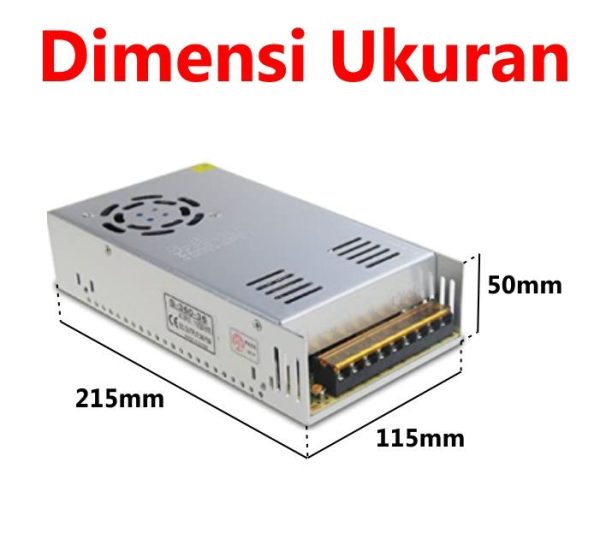 Power Supply PSU 36V 10A Kipas - Biasa - Image 2