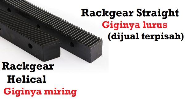 Helical Rack Gear Pinion 1.25M 22x25 670mm - Image 4