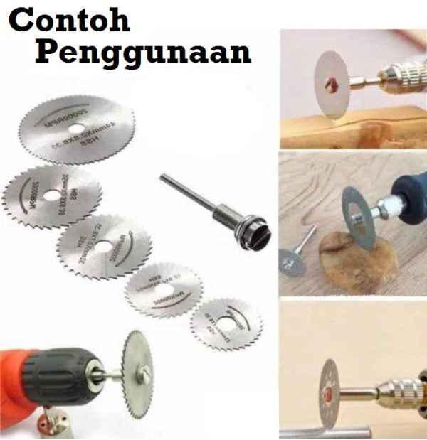 Mata Potong Gergaji Set 6pcs - Putih - Image 5