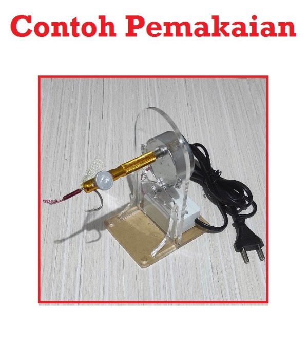Gearbox AC 220V 30rpm - 7mm - Image 4