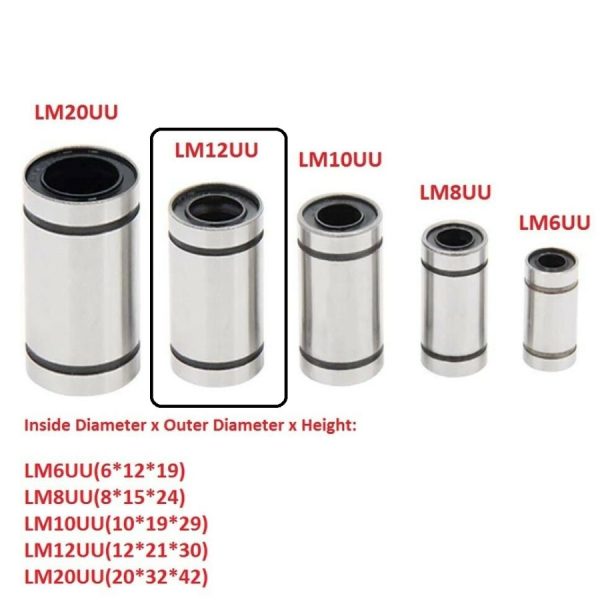 Linear Bearing Motion LM12UU - Image 2