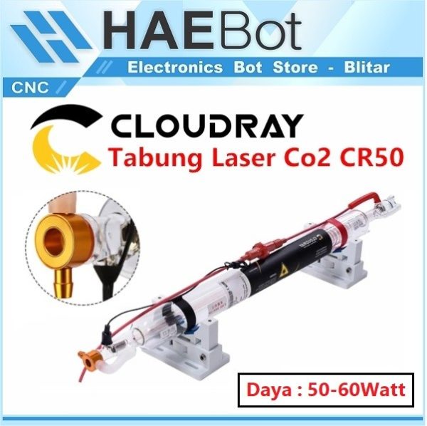 Cloudray Tabung Laser CO2 CR50 - L1000 D50 (50-70W)