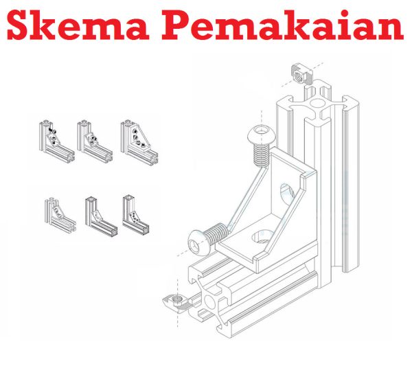 Angle Bracket Siku AP 2020 - Biasa - Image 4