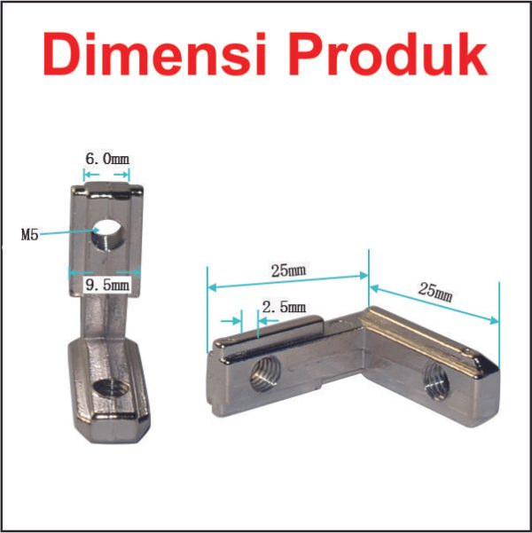 Angle Bracket Groove - AL 2020 M5 - Image 2