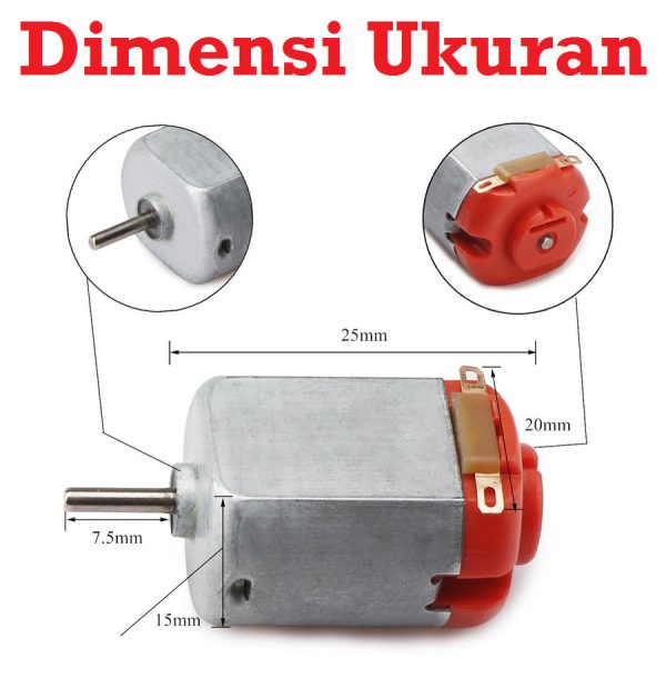 Motor DC Dinamo 3-6V DC Mini - Image 2