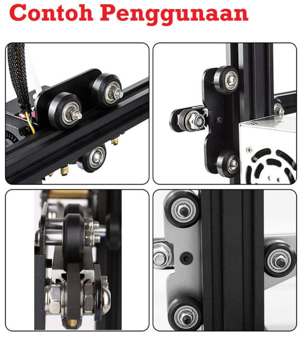 Bearing MR105ZZ POM V Slot - Image 5