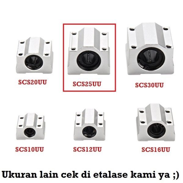 SCS25UU Bearing Block 25mm - Image 3