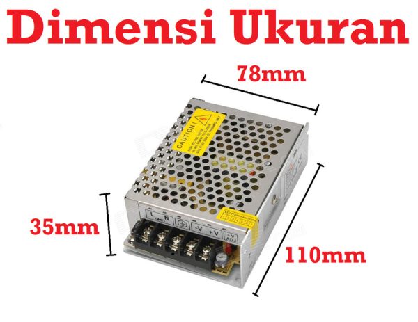 PSU Jaring 12V 5A - Biasa - Image 2