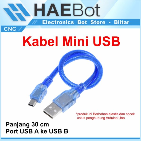 Kabel Nano Mini USB - 30 cm